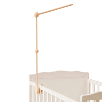 Baby Crib Mobile Arm - HBM 30 Inch Wooden Mobile Arm for Crib Mobile Hanger for Crib Baby Girl Nursery Decor (Crib Mobile Holder)